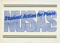 Student Action for Peace: NUSAS