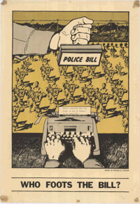 Police bill: Who foots the bill?