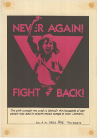 Never again! : Fight back! 