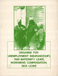 
Organise for unemployment insurance(UIF), paid maternity leave, Workmens compensation, Sick leave
