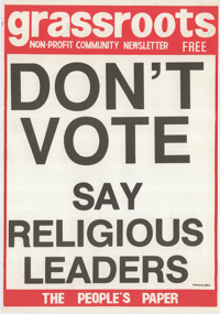 Dont vote: Say religious leaders