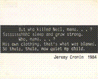 But who killed Neil, mama ...?