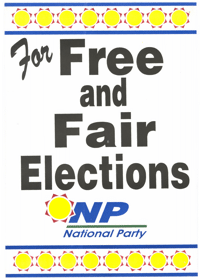 For free and fair elections
