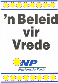 n Beleid vir vrede