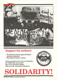 Solidarity! : support the strikers!