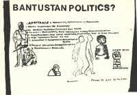 Bantustan politics?