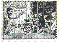 
Apartheid : Release political detainees and prisoners of conscience 
