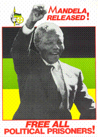 
Mandela released! Free all political prisoners
