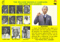 
The release Mandela compaign : Welcome our leaders 

