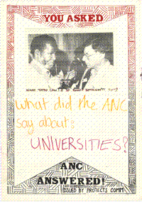 You asked : ANC answered