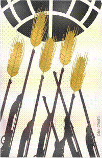 Rifles to corn