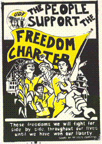 The people support the freedom charter