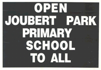 Open Joubert  Park Primary School to all 