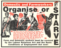 Domestic and farmworkers organise or starve
