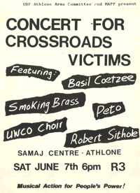 Concert for Crossroads victims