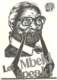 Let Mbeki speak!