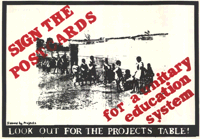 
Sign the postcards for a unitary education system
