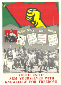 
Youth unite! : Arm yourselves with knowledge for freedom!
