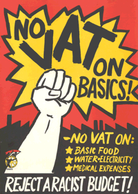 No VAT on basics!