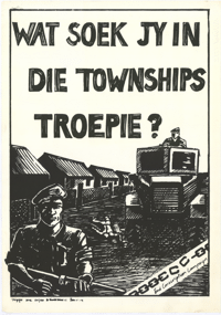 Wat soek jy in die townships troepie?