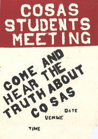 COSAS students meeting