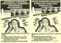 
Foodworkers demand a healthy and safe workplace
