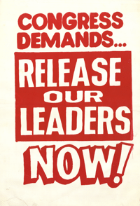 
Congress demands : release of our leaders now!
