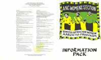 
ANC womens section  : South African women march to freedom
