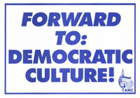 Forward to : Democratic culture!