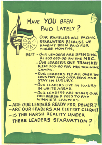 Have you been paid lately?