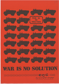 War is no solution