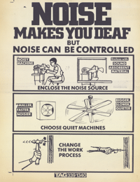
Noise makes you deaf but noise can be controlled
