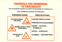 Chemicals are dangerous to your health