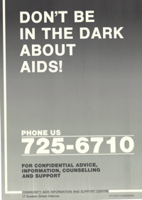 Dont be in the dark about Aids!