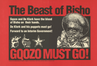 The beast of Bisho : Gqozo must go!