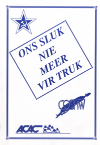 Ons sluk nie meer vir truk