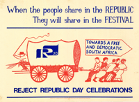 
When the people share in the republic : They will share in the festival
