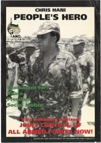 Chris Hani : peoples hero