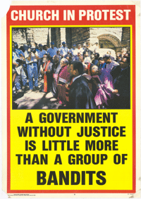 Church in protest