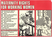 Maternity rights for working women