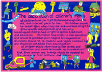 The declaration of childrens rights