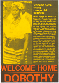 Welcome home Dorothy