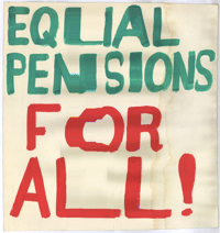Equal pensions for all!