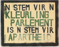 n stem vir n kleurling parliament is n ste