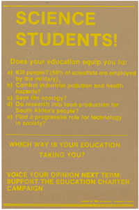 Science students!