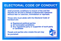 Electoral code of conduct