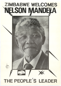 Zimbabwe welcomes Nelson Mandela : The people