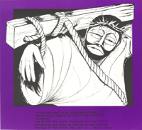 Artwork of Christ on the cross