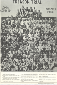 Treason Trial: the accused, December 1956