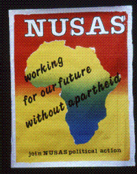 
NUSAS: working for our future without apartheid

